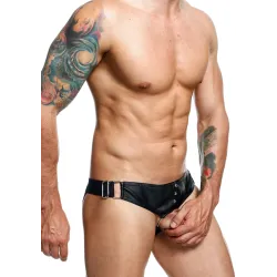 MOB Eroticwear Jockstrap Cockring DNGEON Noir